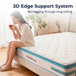 HelloSleep 12 Inch Fully Removable Pocket Spring Mattress - Image 5