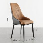 IBIZA Cushion Dining Chair-2 Colors - Image 14