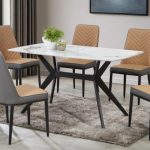 JULIA 140cm Sintered Stone Dining Table - Image 2