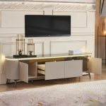 LUMEN 200cm Ambient Light TV Cabinet - Image 3