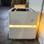 MURCIA Smart Charging Bedside Table-White - Image 7