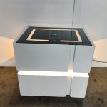 MURCIA Smart Charging Bedside Table-White - Image 6