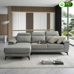 MURCIA 3 Seater Pet Friendly L Shape Sofa-Grey
