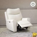 NERO Power Recliner Sofa-Beige