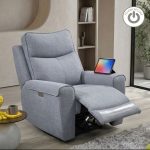 NERO Power Recliner Sofa-Grey