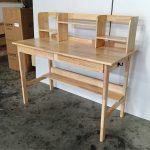ODENSE 120cm Wooden Study Desk With Hutch-Natural - Image 10