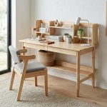[Package] ODENSE 2 In 1 120cm Wooden Study Desk Set-Natural - Image 2
