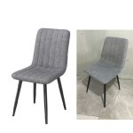 PALERMO 4 Seater Sintered Stone Dining Set-Grey - Image 4