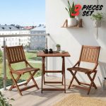 [Package] PARIS 1+2 Folding Outdoor Set-Teak Oil - Image 2