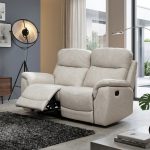 PORTOFINO 2 Seater Recliner Sofa-Beige - Image 2