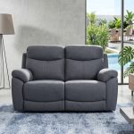 QUEBEC 2 Seater Recliner Sofa-Grey