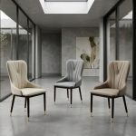 QUIKA Cushion Dining Chair-3 Colors