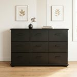 RICHMOND 9 Drawer Chest-Black - Image 2