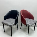 ROSOM Cushion Dining Chair-3 Colors - Image 7