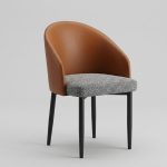 ROSOM Cushion Dining Chair-3 Colors - Image 13