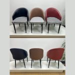 ROSOM Cushion Dining Chair-3 Colors - Image 6