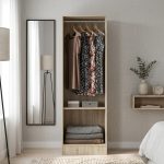 SALERNO 2 Door Wardrobe-Sonoma Oak - Image 2