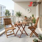 [Package] TIMBERFOLD 1+2 Foldable Outdoor Set-Teak Oil