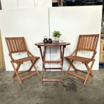 [Package] TIMBERFOLD 1+2 Foldable Outdoor Set-Teak Oil - Image 14
