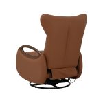 TINKER Swivel Recliner Sofa-Brown PU - Image 7