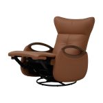 TINKER Swivel Recliner Sofa-Brown PU - Image 10