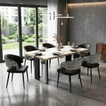 VAUGHAN 6 Seater Sintered Stone Dining Set