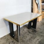 VAUGHAN 140-160cm Sintered Stone Dining Table-White - Image 3