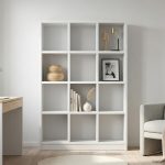VINO 12 Compartment File Cabinet-White - Image 3