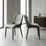 WAWA Cushion Wing Back Dining Chair-2 Colors