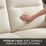 WORA 2+3 Seater Sofa Set-Beige - Image 3