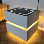 X01 Motion Detect Smart Bedside Table-White - Image 3