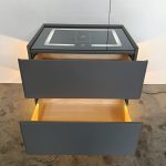 X01 Smart Bedside Table-Grey - Image 5