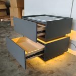 X01 Smart Bedside Table-Grey - Image 6
