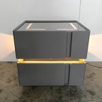 X06 Smart Charging Bedside Table-Grey - Image 10