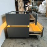 X06 Smart Charging Bedside Table-Grey - Image 8