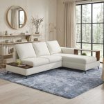 XENO L Shaped 3 Seater Sofa-Beige - Image 2