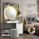 [Customise] VOLDA Full Melamine Dressing Table Set - Image 2