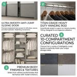 [Customise] VOLDA Full Melamine Sliding Door Wardrobe - Image 5