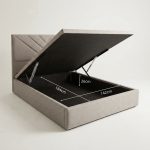 SANREMO Pet Friendly Hydraulic Storage Queen Bed-Grey - Image 5