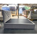 SANREMO Pet Friendly Hydraulic Storage Queen Bed-Grey - Image 9