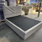 SANREMO Pet Friendly Hydraulic Storage Queen Bed-Grey - Image 8
