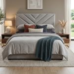 SANREMO Pet Friendly Hydraulic Storage Queen Bed-Grey - Image 6