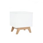 MARIAN 2 Drawers Bedside Table-White - Image 7