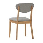 [Set of 2] JOSEPH Dining Chair-Natural - Image 4