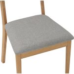 [Set of 2] JOSEPH Dining Chair-Natural - Image 7