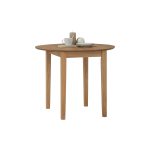 EFFIE 18+52+18cm Drop Leaf Extension Table-Natural - Image 2