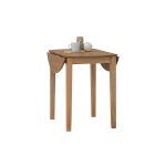 EFFIE 18+52+18cm Drop Leaf Extension Table-Natural - Image 3