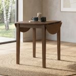 EFFIE 18+52+18cm Drop Leaf Extension Table-Cocoa