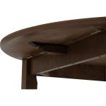 EFFIE 18+52+18cm Drop Leaf Extension Table-Cocoa - Image 6