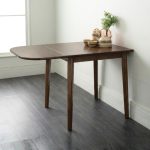 TARGUS 75+40cm Drop Leaf Extension Table-Walnut